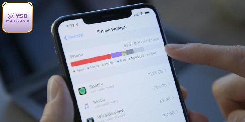 Dọn dẹp bộ nhớ để tránh lỗi max dung lượng 