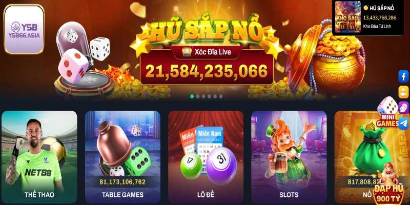 Giới thiệu về nhà cái YSB66 qua một số thông tin cơ bản